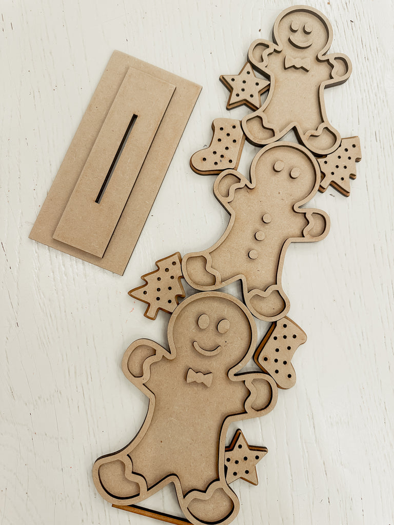 Stacking gingerbread men