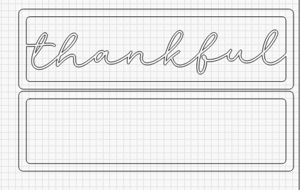 Gobble/Thankful Sign